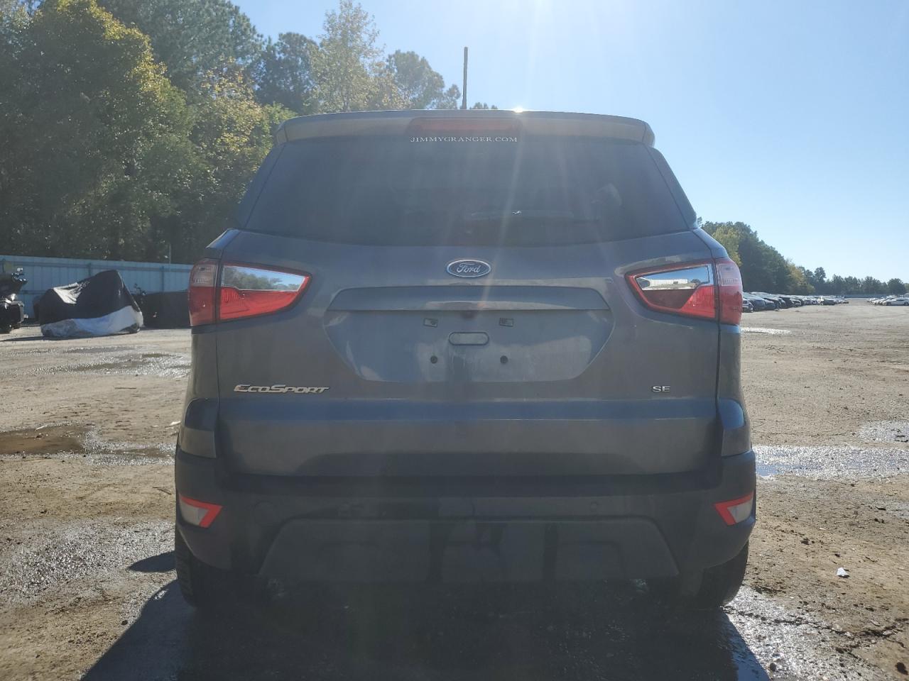 2021 Ford EcoSport VIN MAJ3S2GE8MC435914 Copart auction photo, rear end damage thumbnail 6