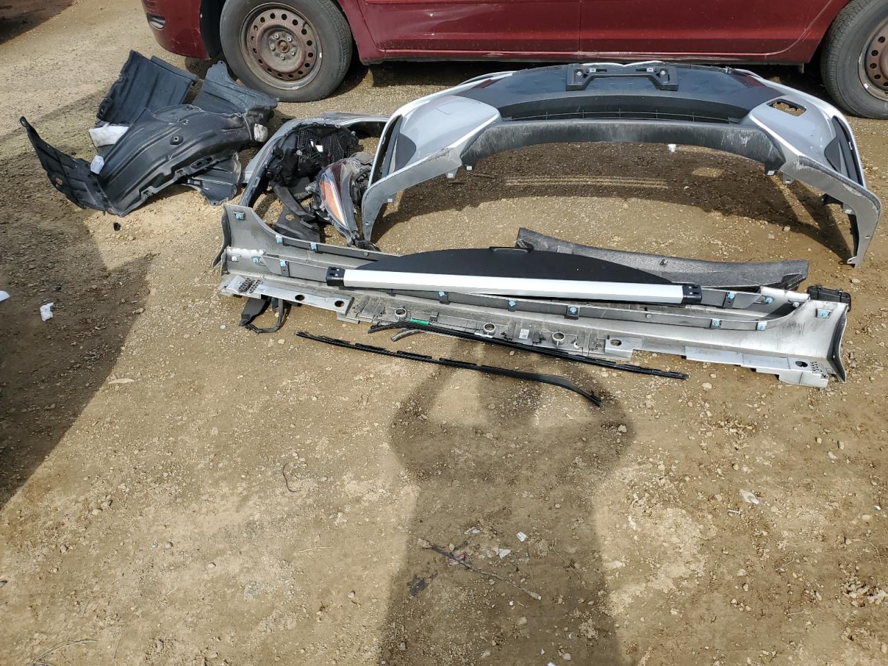 2022 Toyota Prius VIN JTDKAMFP2N3223311 Copart auction photo, all over / top/roof damage thumbnail 14