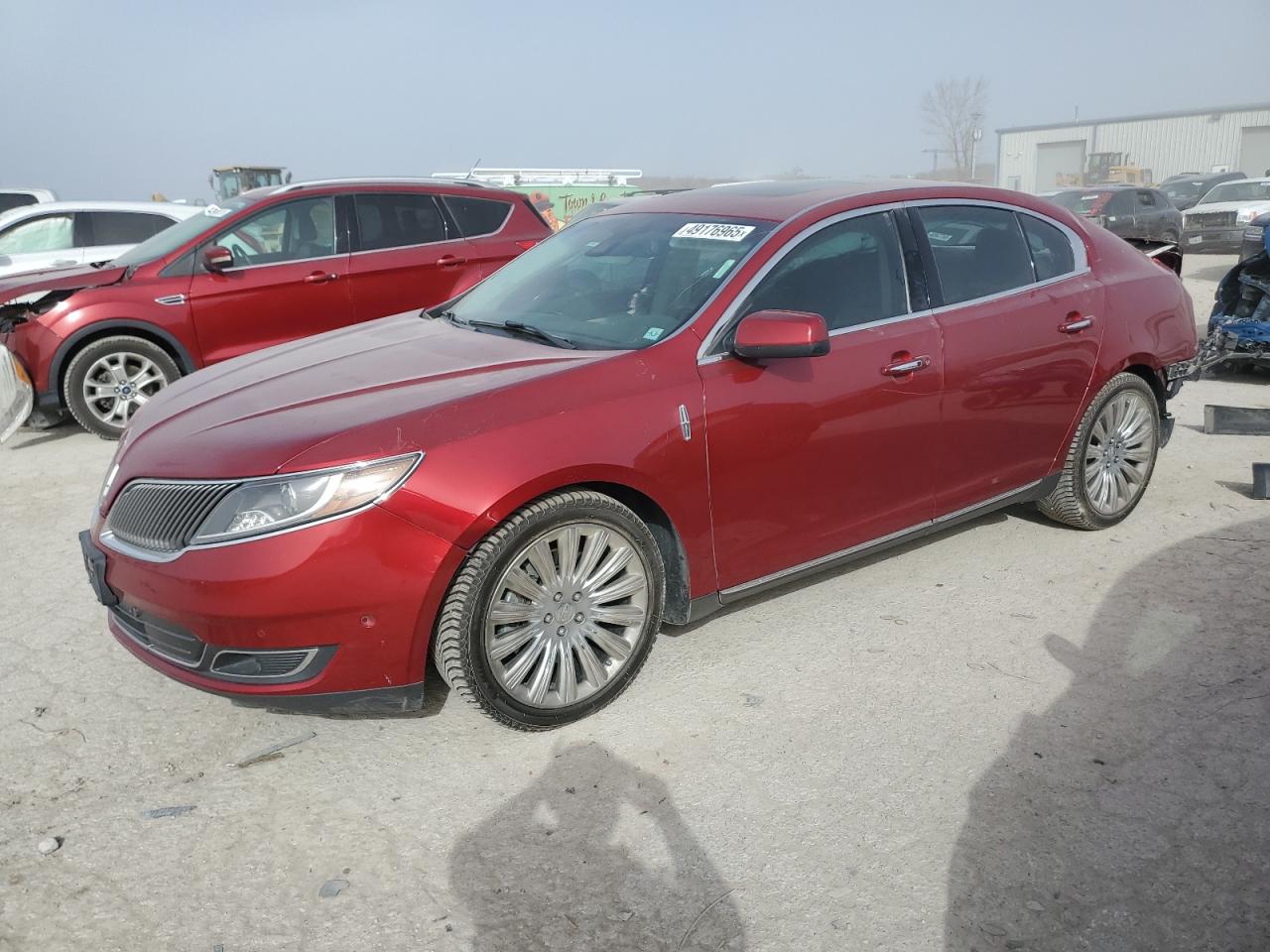 2013 Lincoln MKS VIN 1LNHL9DK6DG613520 - Copart auction photo