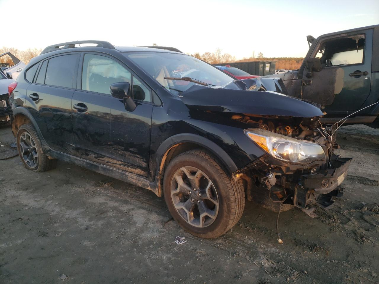 2015 Subaru XV VIN JF2GPAMC2F8217047 Copart auction photo, all over damage thumbnail 4