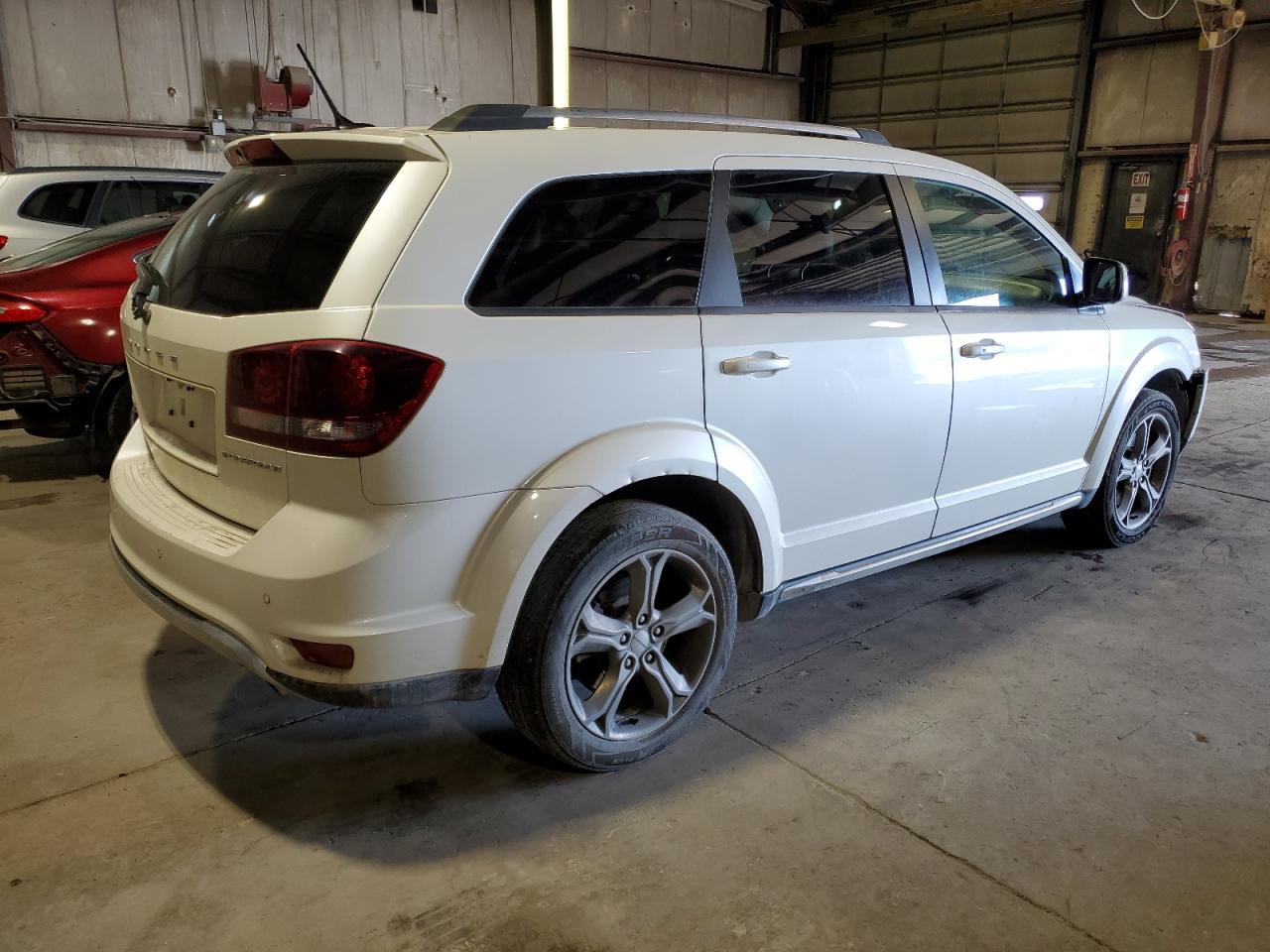 2017 Dodge Journey VIN 3C4PDDGG0HT703531 Copart auction photo, front end / minor dent/scratches damage thumbnail 3
