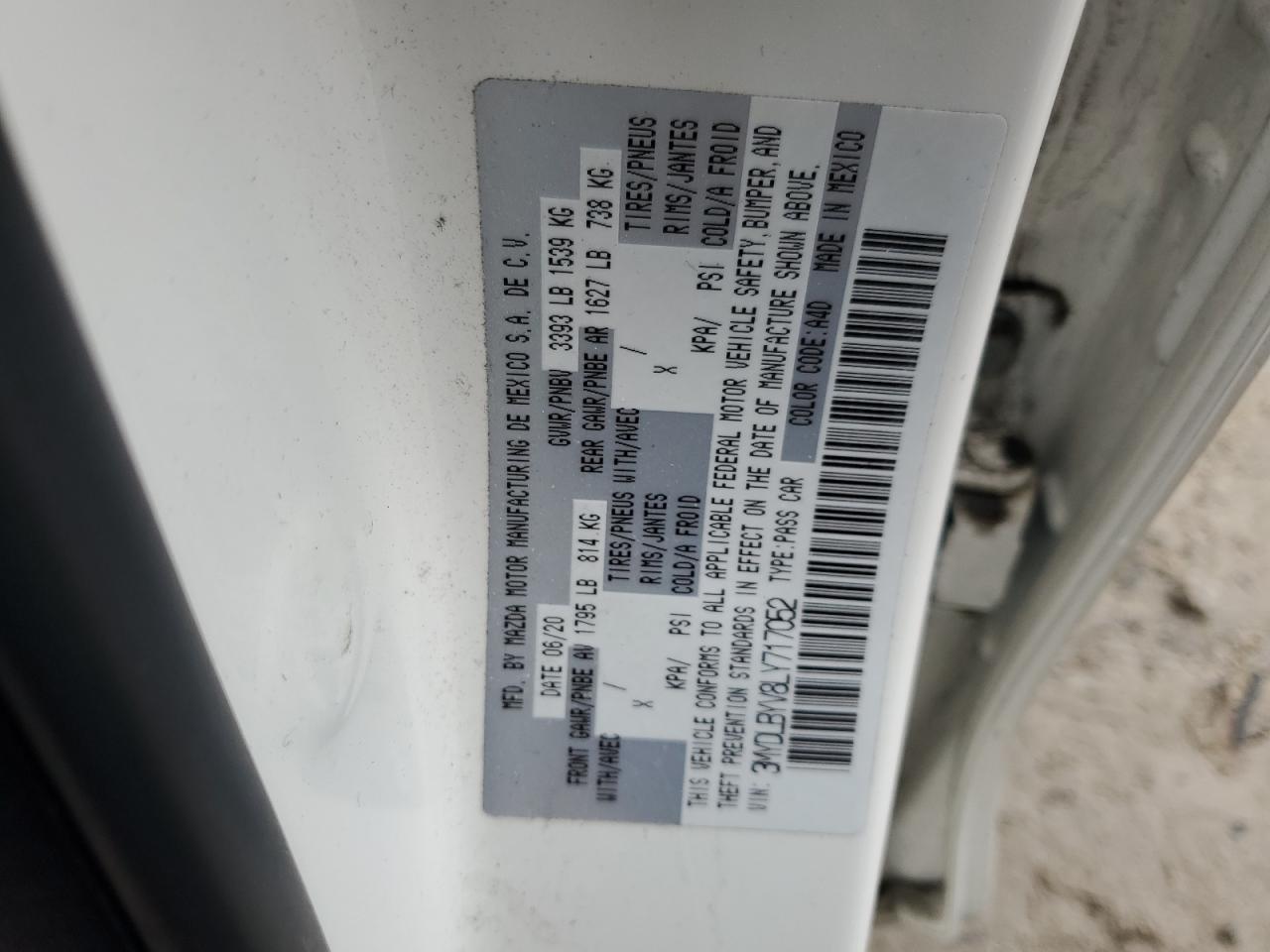 2020 Toyota Yaris VIN 3MYDLBYV8LY717052 Copart auction photo, front end / minor dent/scratches damage thumbnail 12