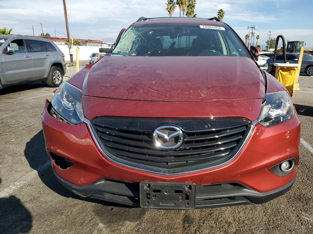 2015 Mazda CX-9 VIN JM3TB2DA0F0460748 Copart auction photo, all over damage thumbnail 5