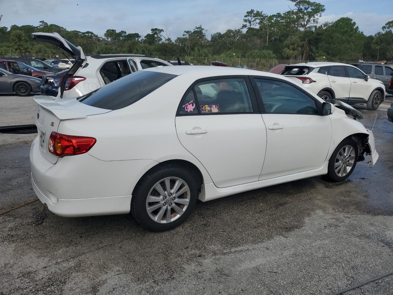 2010 Toyota Corolla VIN 2T1BU4EE6AC461090 Copart auction photo, front end damage thumbnail 3