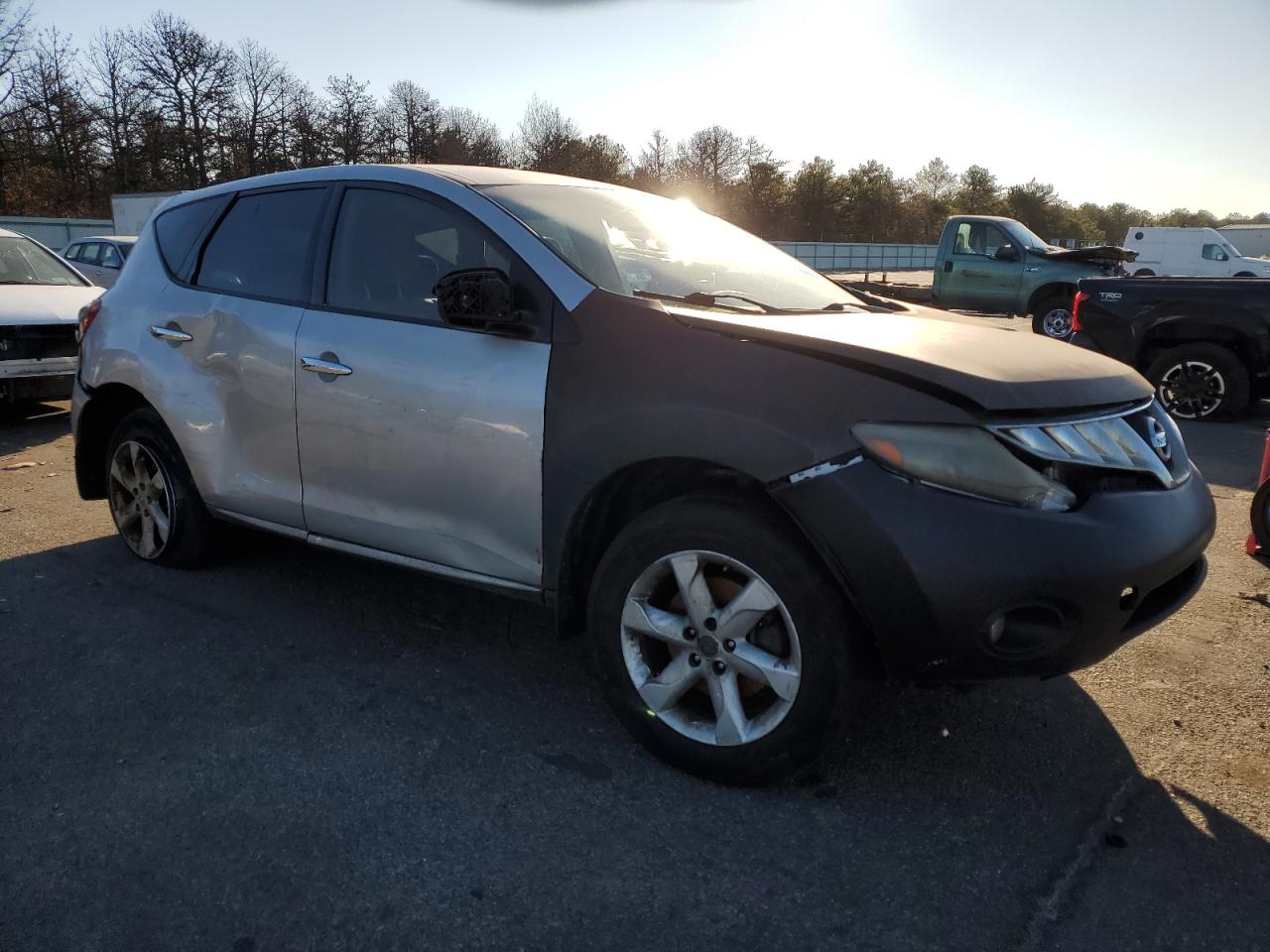 2009 Nissan Murano VIN JN8AZ18W19W119831 Copart auction photo, all over damage thumbnail 4