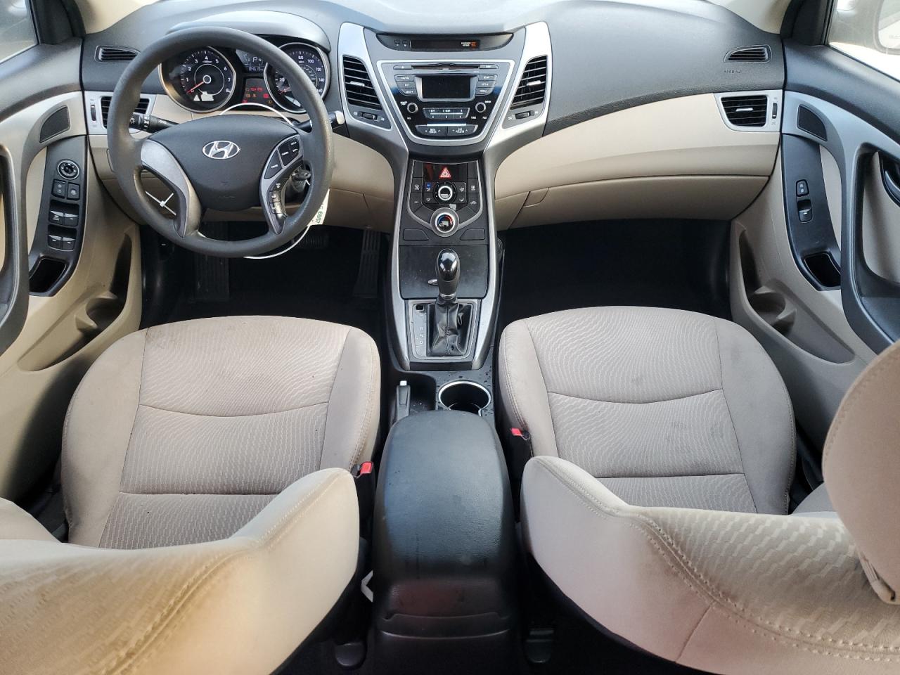 2015 Hyundai Elantra VIN 5NPDH4AE2FH599944 Copart auction photo, water/flood damage thumbnail 8
