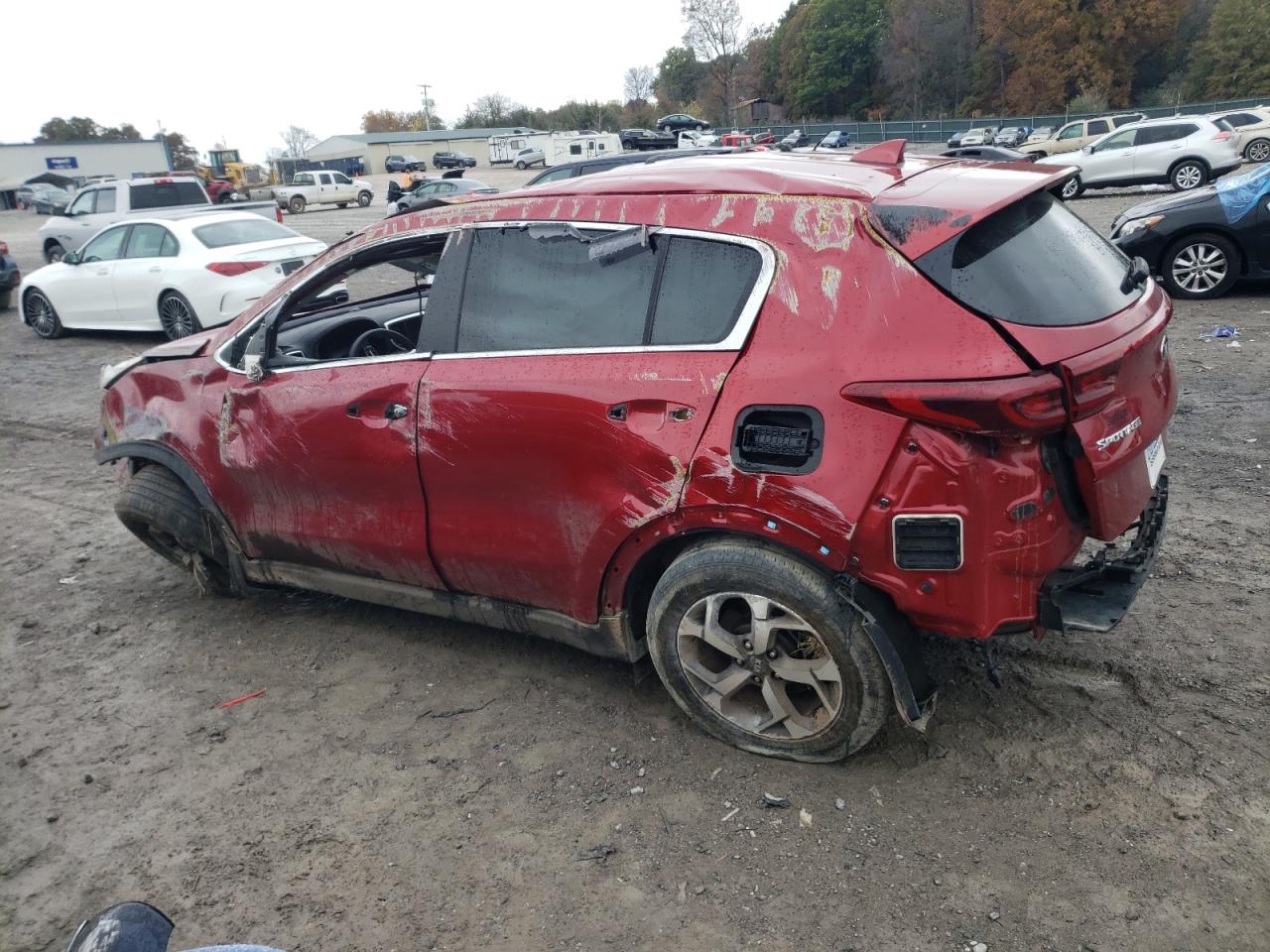 2021 KIA Sportage VIN KNDPM3AC4M7942899 Copart auction photo, all over damage thumbnail 2
