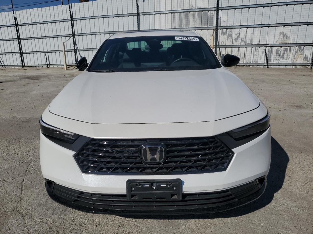 2023 Honda Accord VIN 1HGCY2F72PA056212 Copart auction photo, rear end damage thumbnail 5