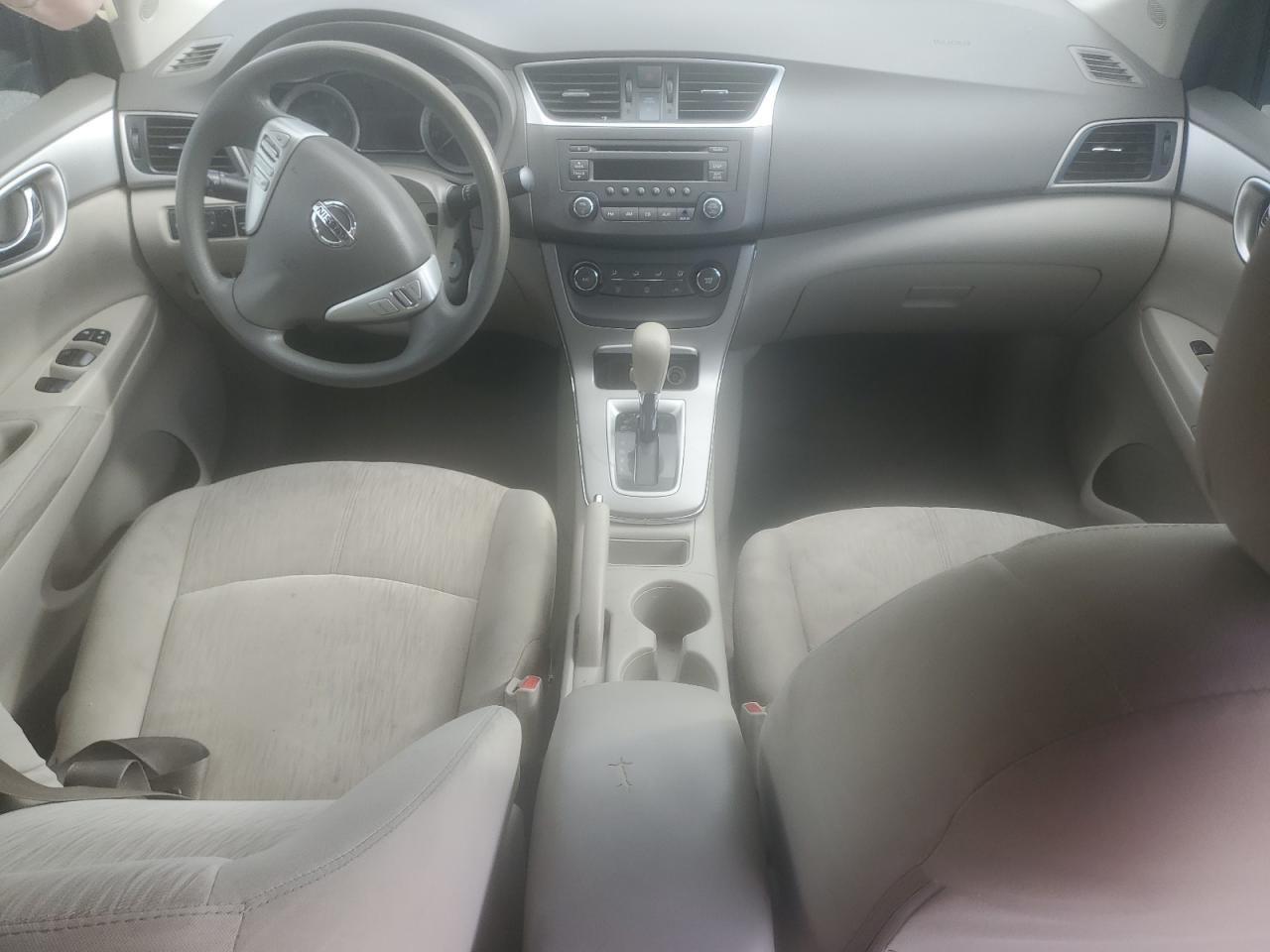 2014 Nissan Sentra VIN 3N1AB7AP3EY312607 Copart auction photo, rear end / side damage thumbnail 8