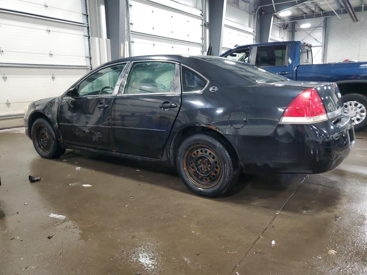 2006 Chevrolet Impala VIN 2G1WB55K069208737 Copart auction photo, side damage thumbnail 2