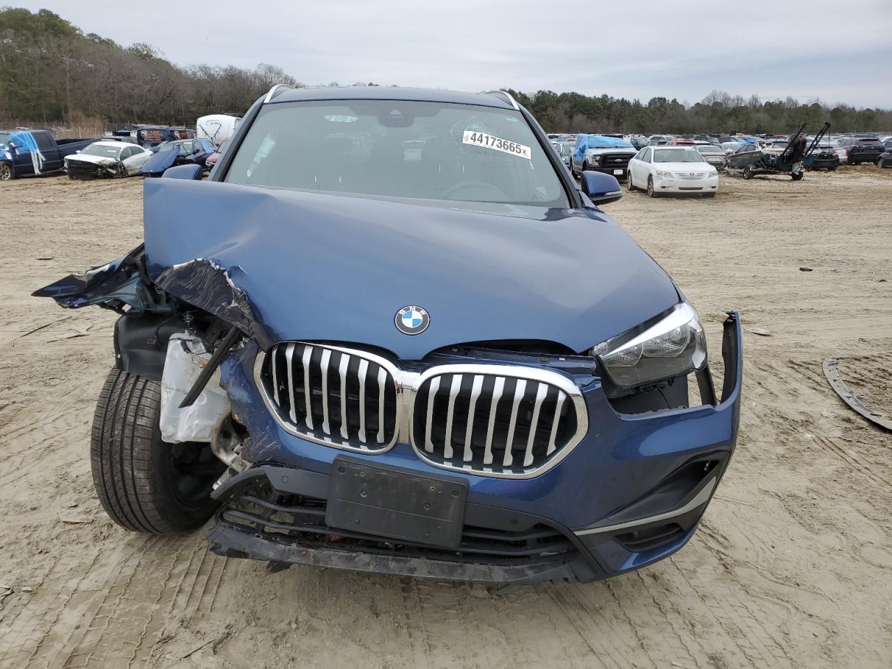 2021 BMW X1 VIN WBXJG9C05M3M74484 Copart auction photo, front end / minor dent/scratches damage thumbnail 5