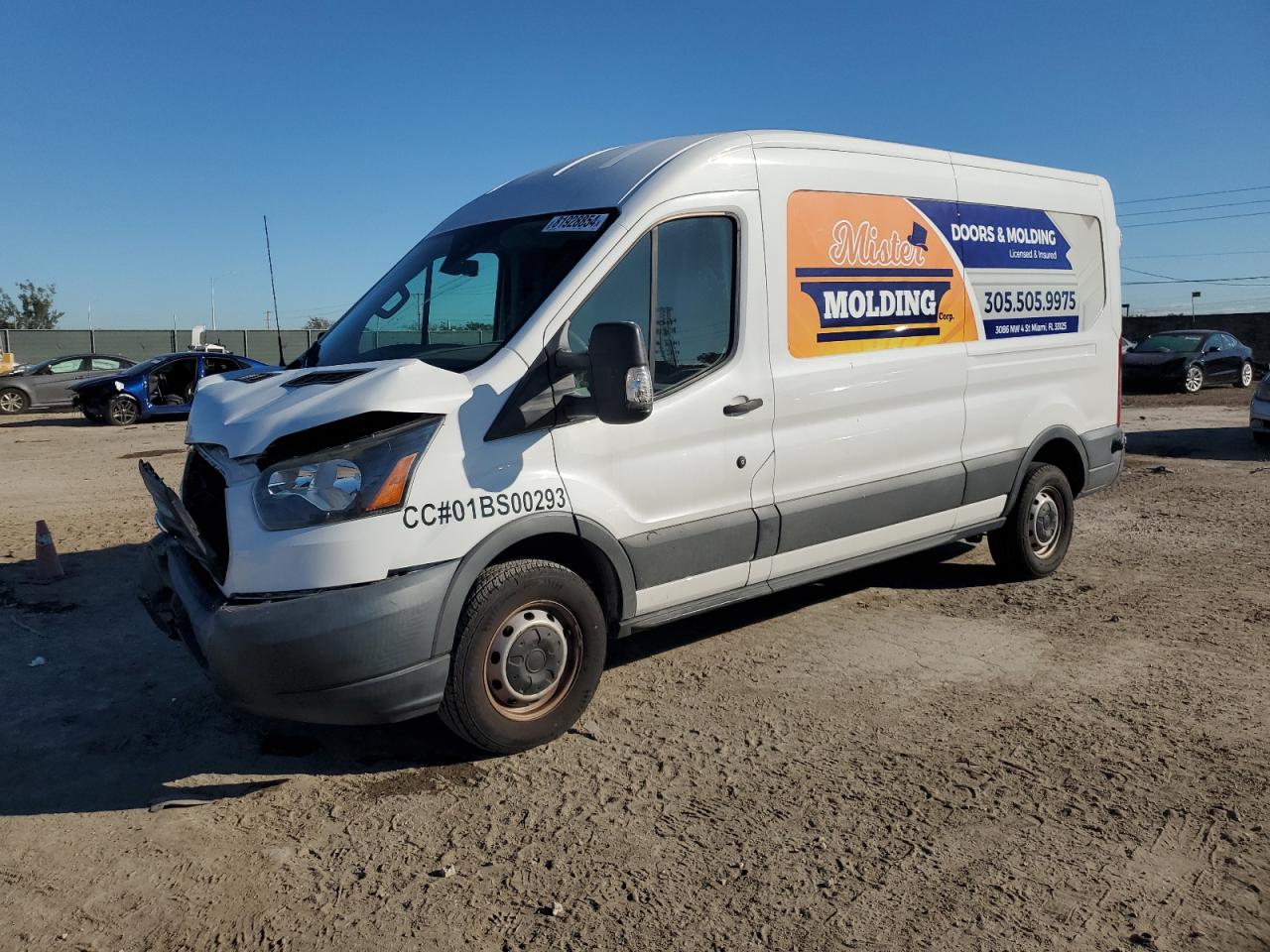 2017 Ford Transit VIN 1FTYR2CM9HKA04129