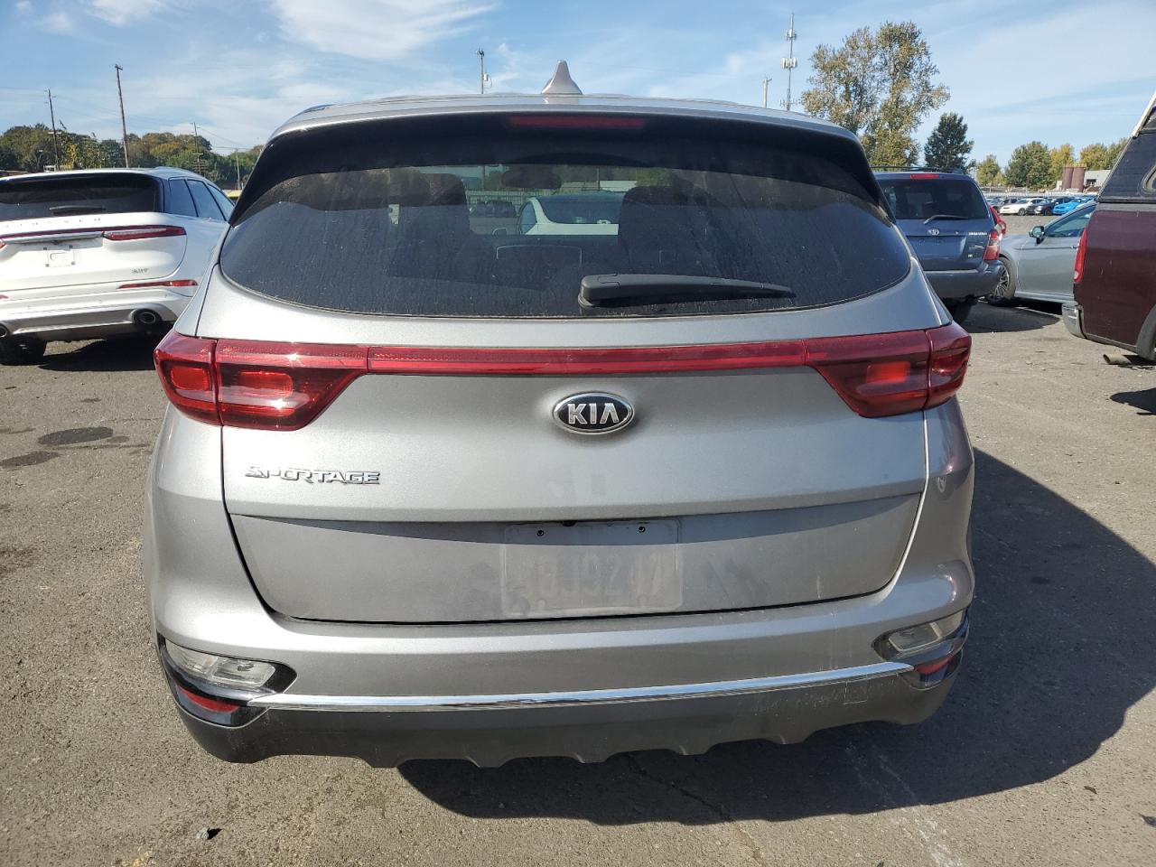 2022 KIA Sportage VIN KNDPMCAC6N7023472 Copart auction photo, side damage thumbnail 6