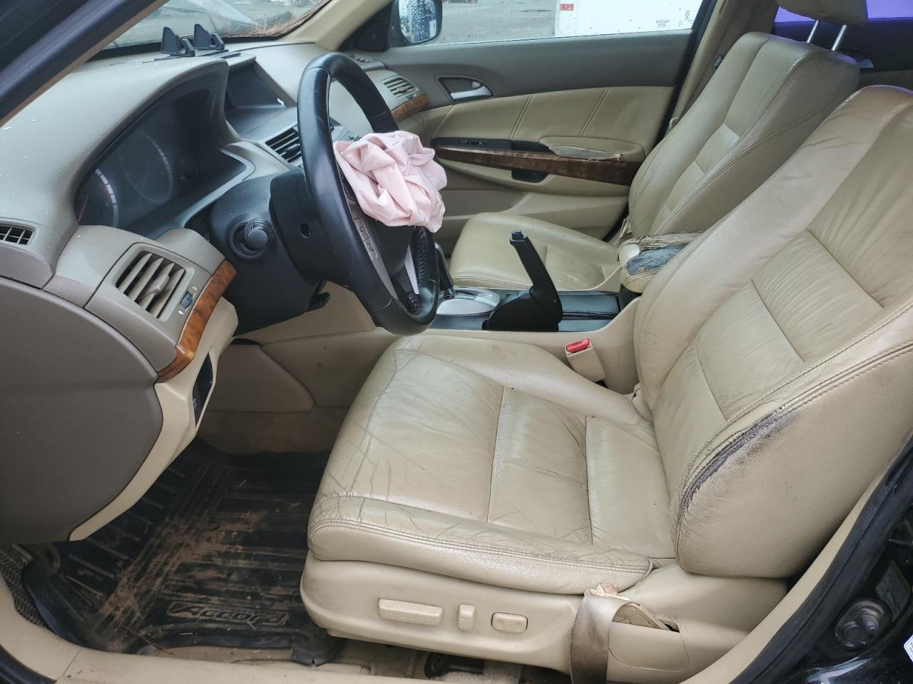2010 Honda Accord VIN 1HGCP3F89AA024785 Copart auction photo, front end / side damage thumbnail 7
