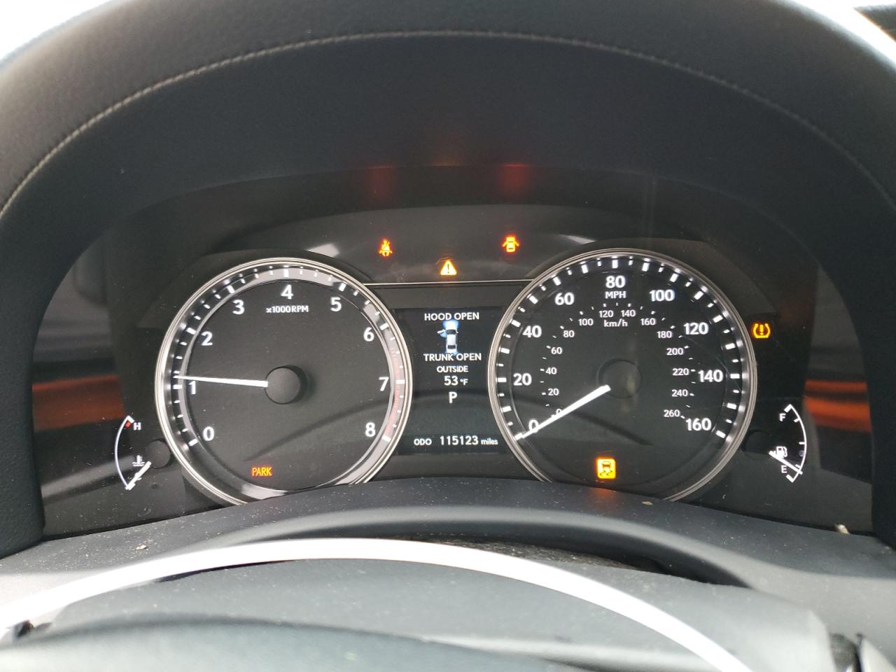 2014 Lexus GS VIN JTHBE1BL4E5040646 Copart auction photo, all over / front end damage thumbnail 9