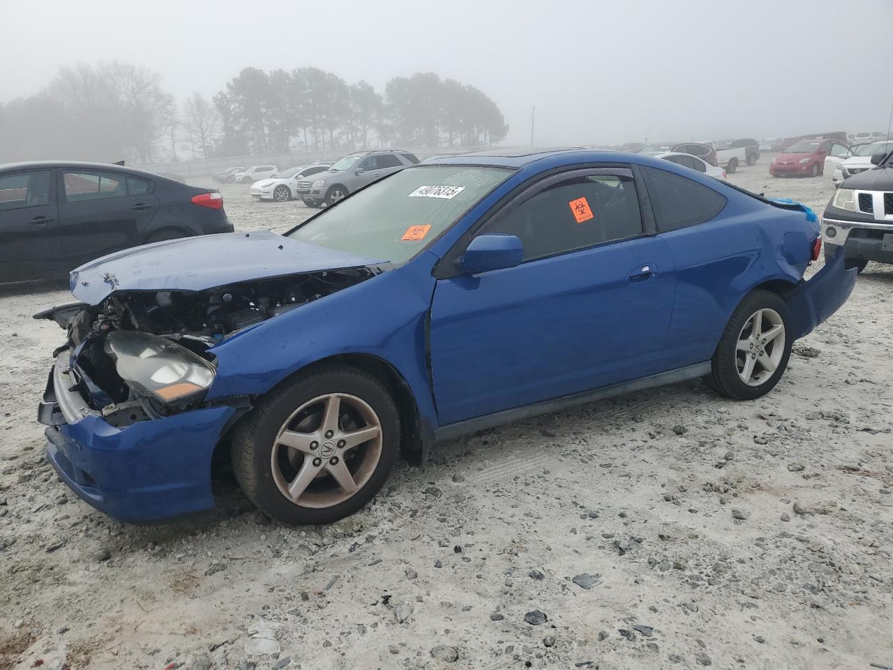 2004 Acura RSX VIN JH4DC53884S001686 - Copart auction photo