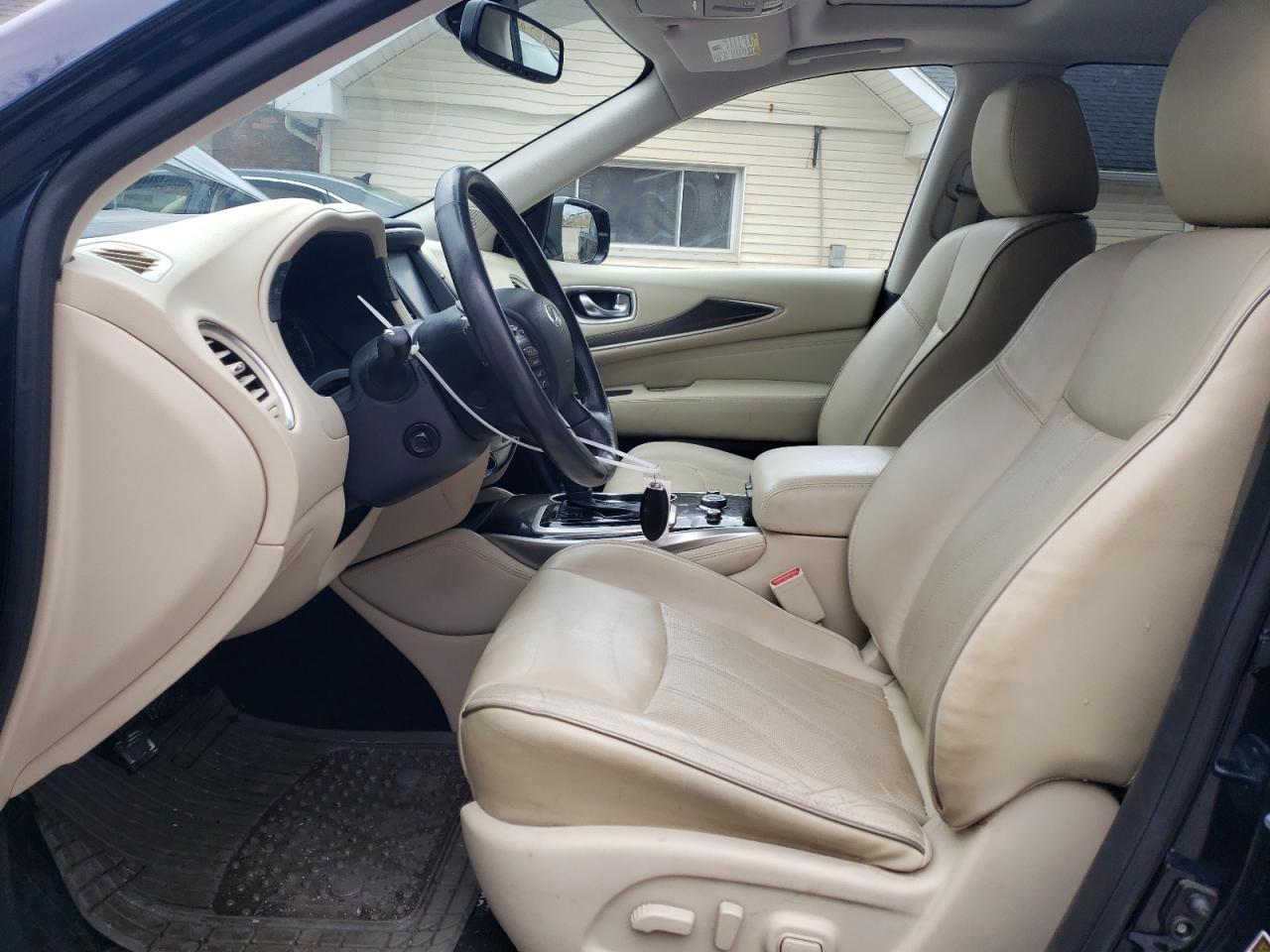 2017 Infiniti QX60 VIN 5N1DL0MMXHC542119 Copart auction photo, rear end / side damage thumbnail 7