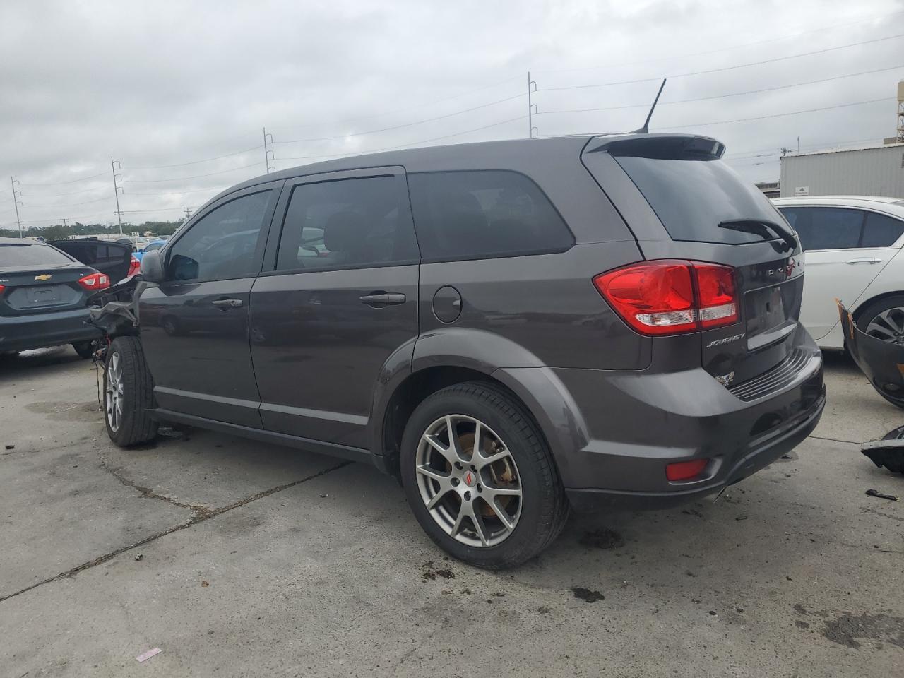 2018 Dodge Journey VIN 3C4PDCEG8JT426341 Copart auction photo, all over / front end damage thumbnail 2