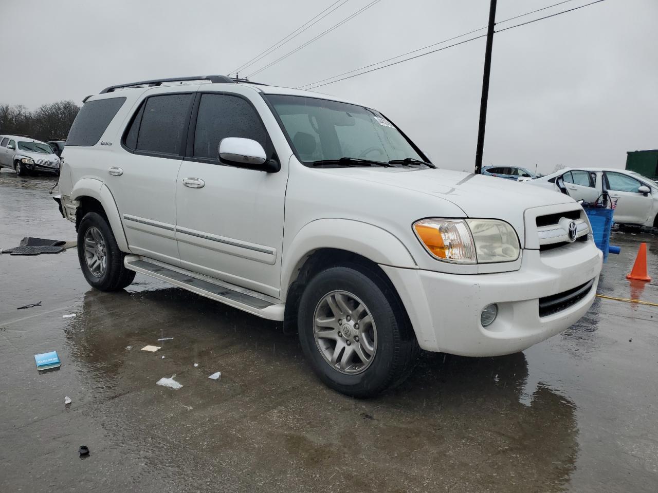 2007 Toyota Sequoia VIN 5TDZT38A07S298649 Copart auction photo, rear end / minor dent/scratches damage thumbnail 4