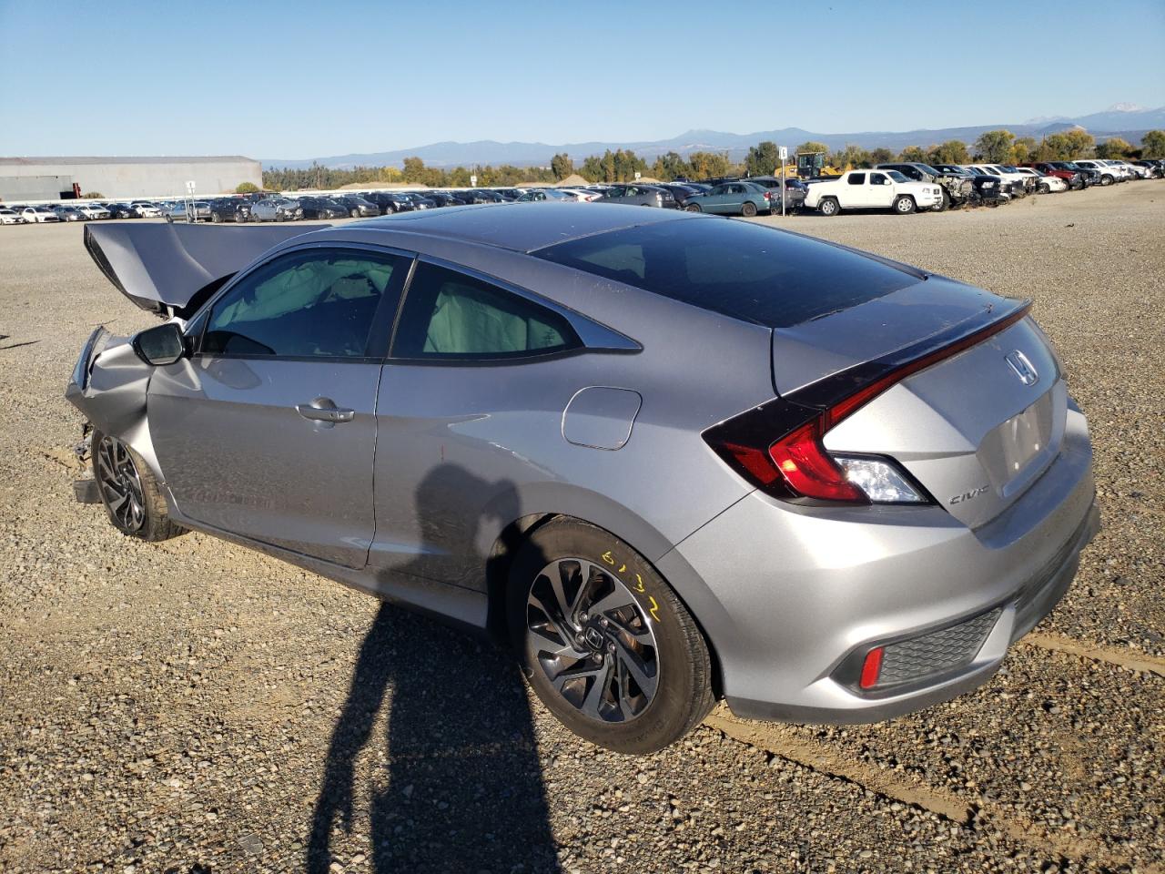2018 Honda Civic VIN 2HGFC4B08JH300292 Copart auction photo, front end damage thumbnail 2