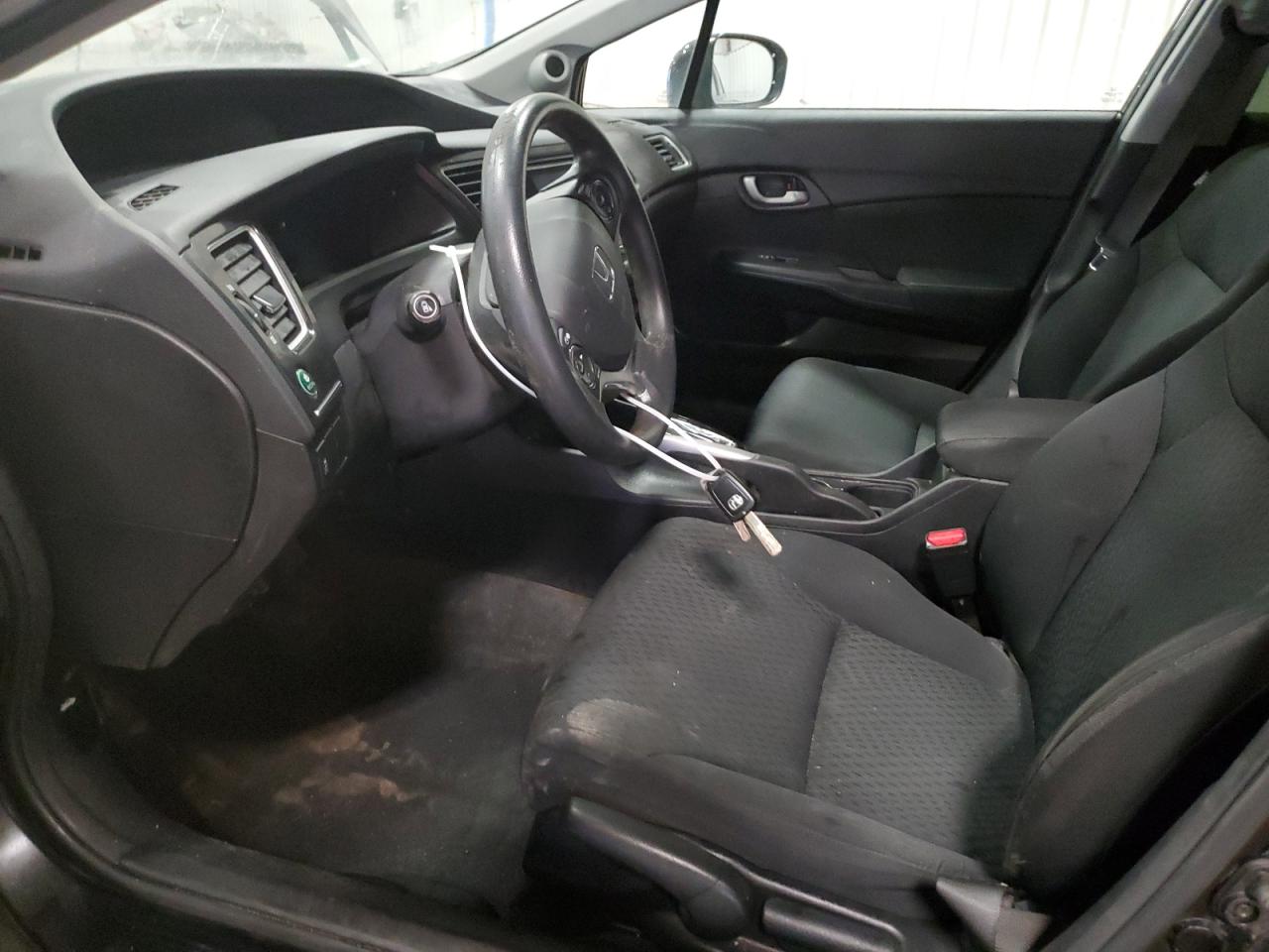 2015 Honda Civic VIN 19XFB2F76FE097693 Copart auction photo, side / front end damage thumbnail 7