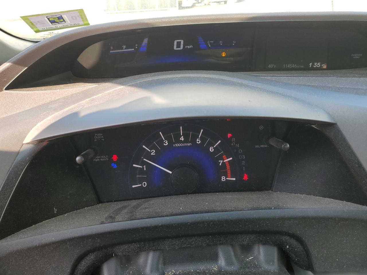 2012 Honda Civic VIN 2HGFB2F93CH592646 Copart auction photo, rear end / minor dent/scratches damage thumbnail 9