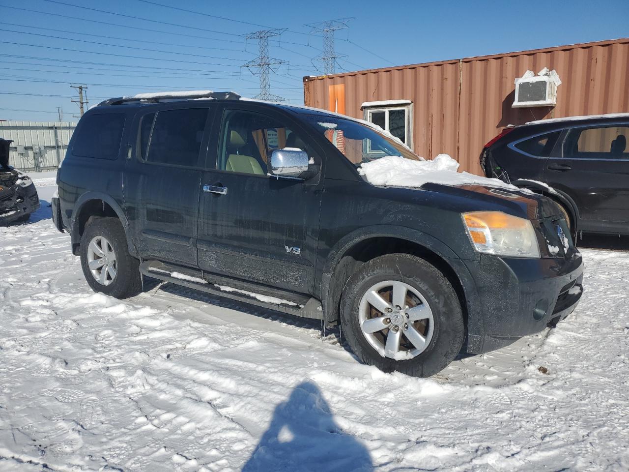 2008 Nissan Armada VIN 5N1AA08C28N612243 Copart auction photo, all over / undercarriage damage thumbnail 4