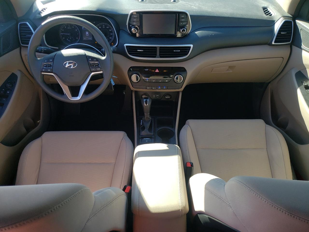 2019 Hyundai Tucson VIN KM8J23A40KU060854 Copart auction photo, rear end / front end damage thumbnail 8