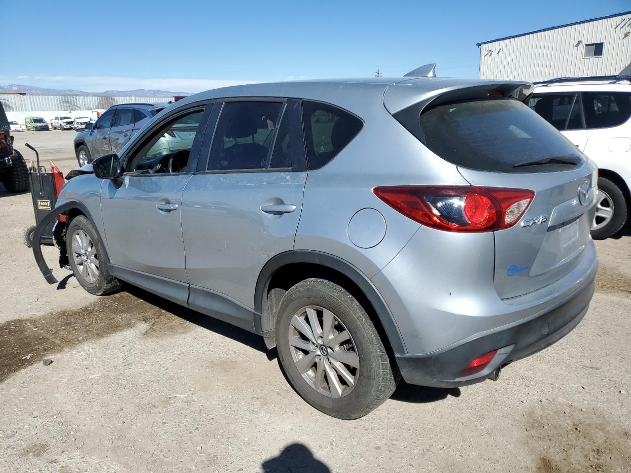 2016 Mazda CX-5 VIN JM3KE2CY2G0845277 Copart auction photo, front end / mechanical damage thumbnail 2