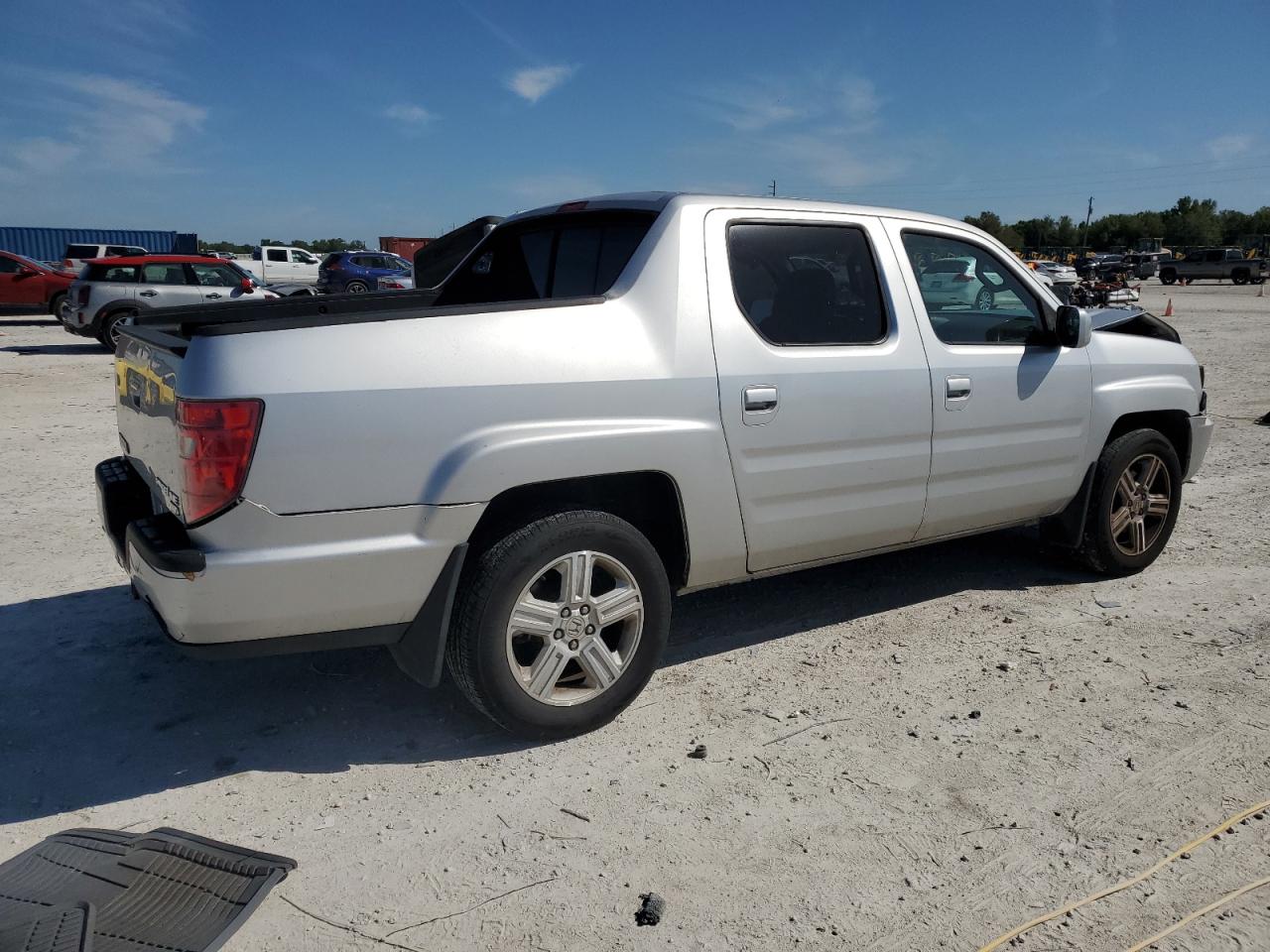 2009 Honda Ridgeline VIN 5FPYK16589B108605 Copart auction photo, rear end / front end damage thumbnail 3