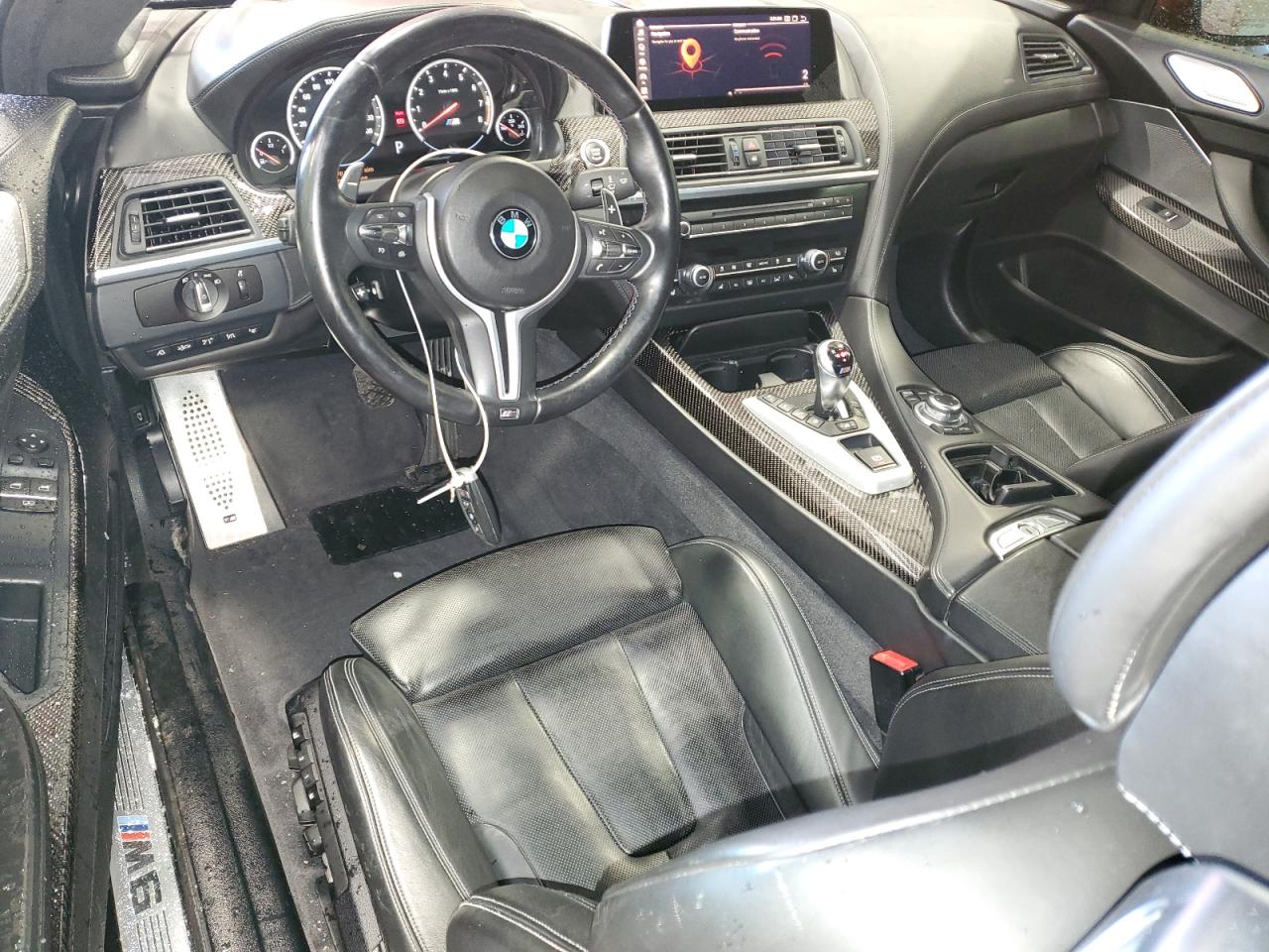 2013 BMW M6 VIN WBSLX9C59DC968423 Copart auction photo, front end / side damage thumbnail 8