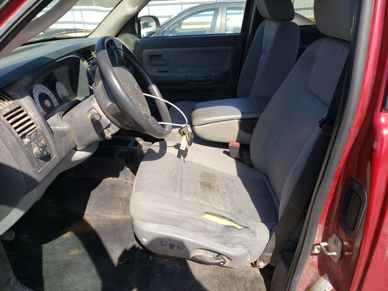 2011 Dodge Dakota VIN 1D7RW3BK6BS649854 Copart auction photo, side / hail damage thumbnail 7