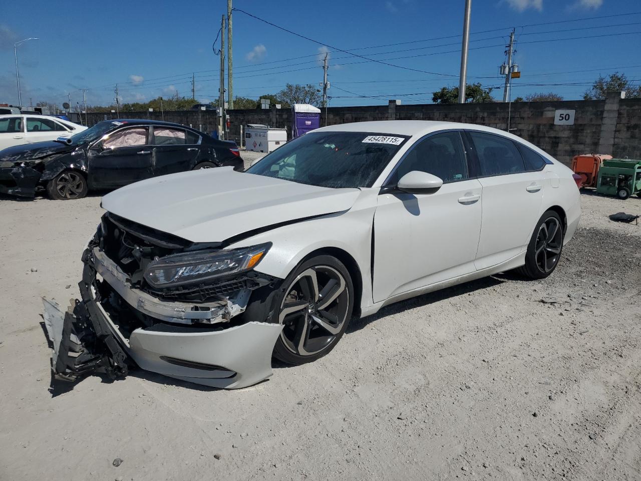 2020 Honda Accord VIN 1HGCV1F30LA058227
