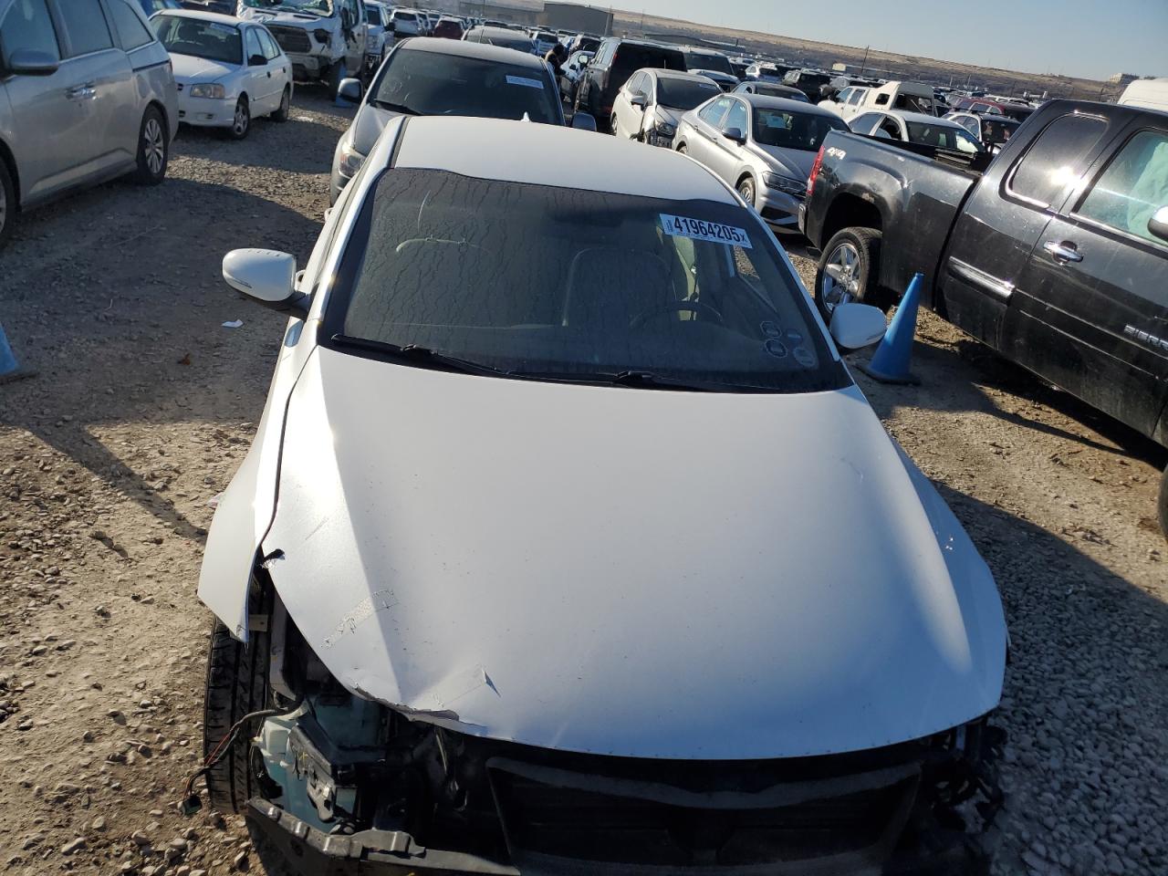 2016 KIA Optima VIN KNAGN4ADXG5091913 Copart auction photo, front end damage thumbnail 5
