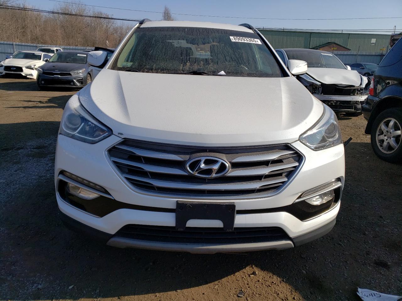 2018 Hyundai Santa Fe VIN 5XYZUDLB3JG566536 Copart auction photo, rear end / minor dent/scratches damage thumbnail 5