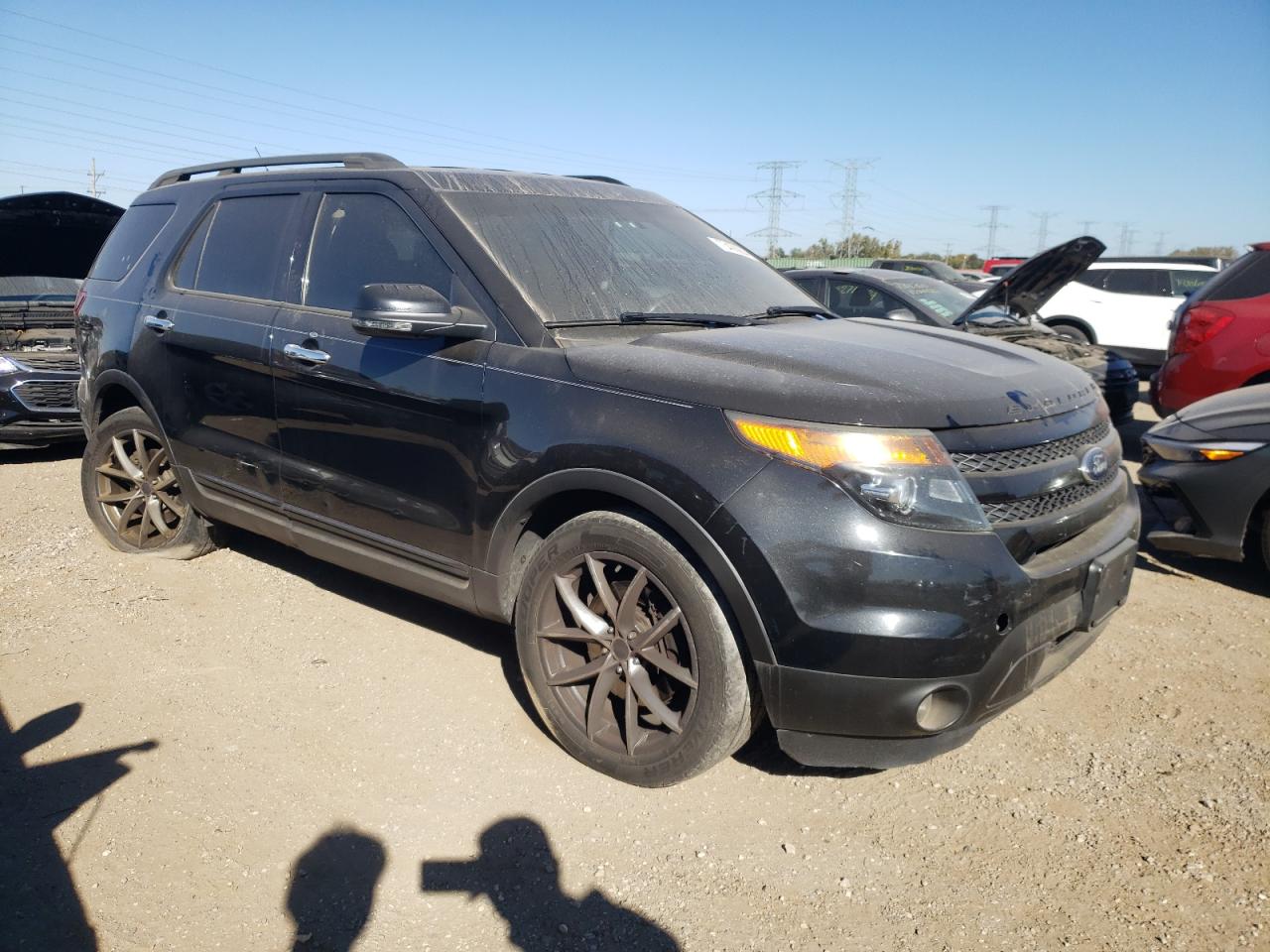 2013 Ford Explorer VIN 1FM5K8GT2DGB29462 Copart auction photo, side / minor dent/scratches damage thumbnail 4