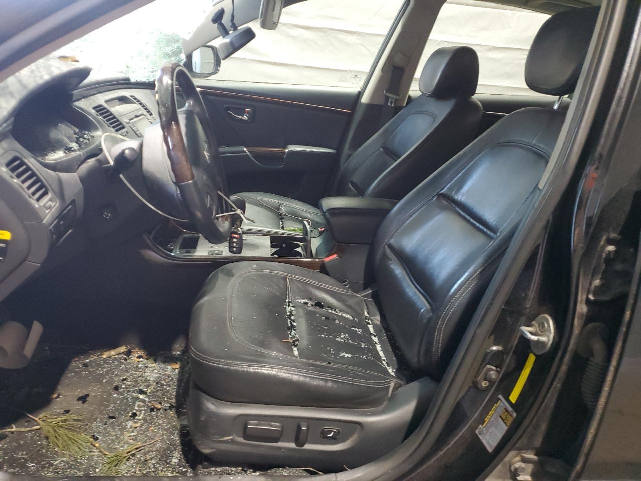 2011 Hyundai Azera VIN KMHFC4DF1BA544460 Copart auction photo, rollover damage thumbnail 7