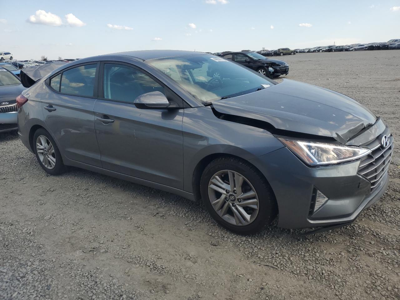 2019 Hyundai Elantra VIN 5NPD84LF2KH432175 Copart auction photo, front end / rear end damage thumbnail 4