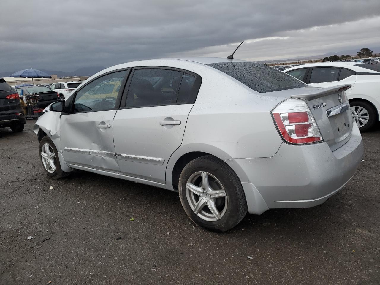 2012 Nissan Sentra VIN 3N1AB6AP0CL617180 Copart auction photo, front end / side damage thumbnail 2