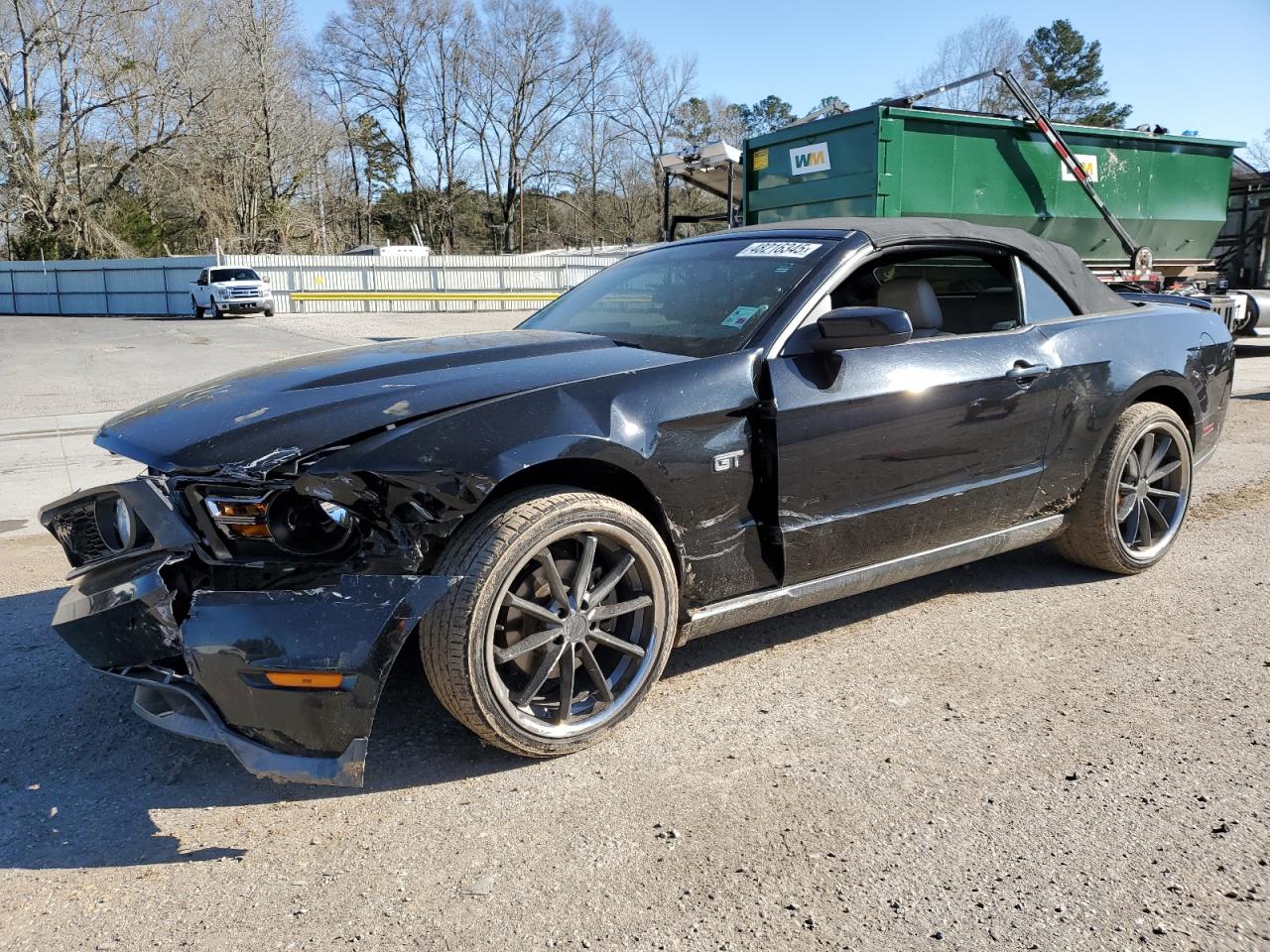 2010 Ford Mustang VIN 1ZVBP8FH6A5103991
