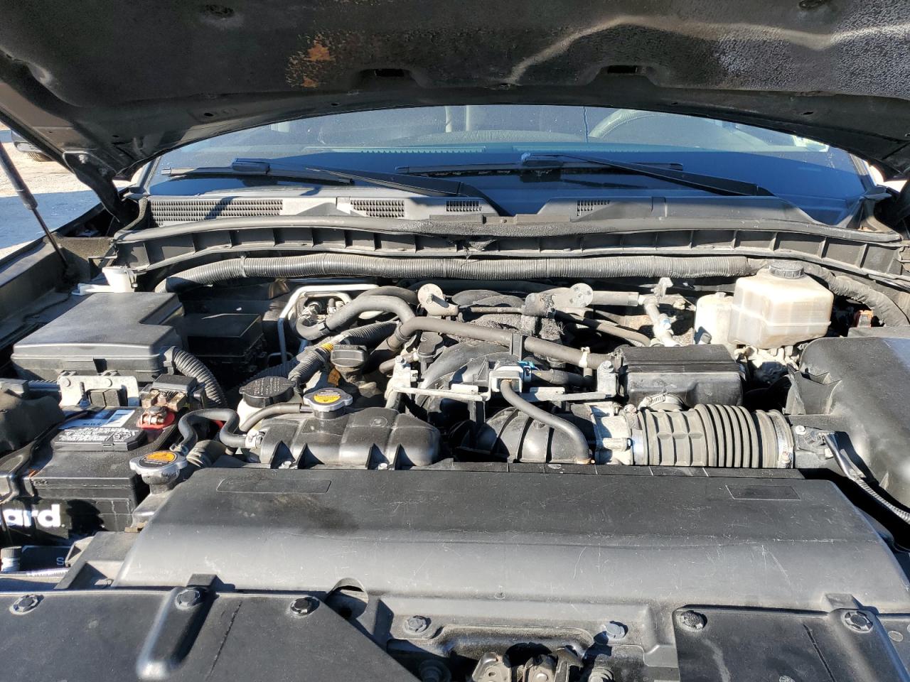 2017 Nissan Armada VIN JN8AY2ND6H9007194 Copart auction photo, burn - engine damage thumbnail 12