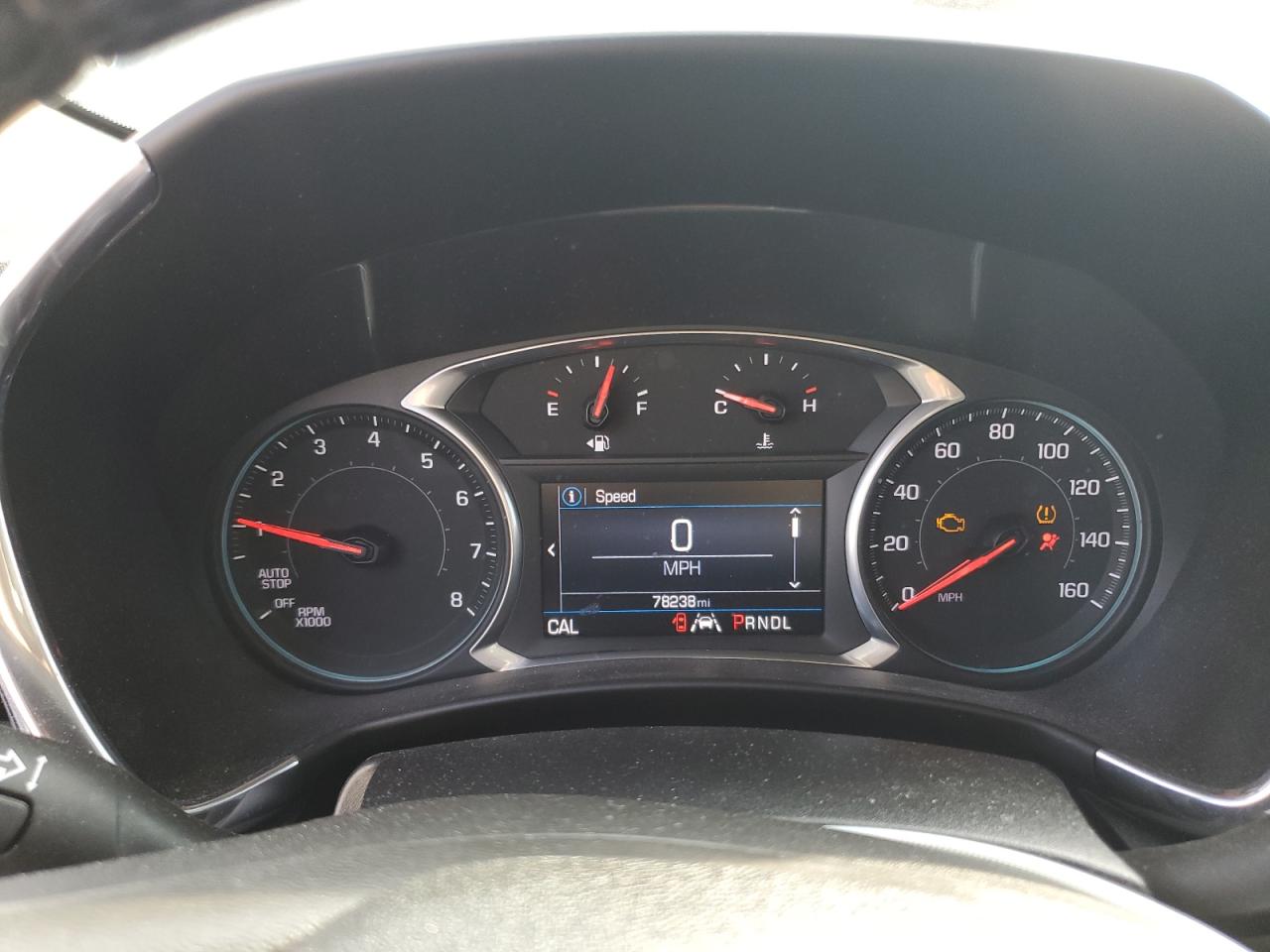 2020 Chevrolet Equinox VIN 2GNAXUEV8L6125648 Copart auction photo, front end damage thumbnail 9