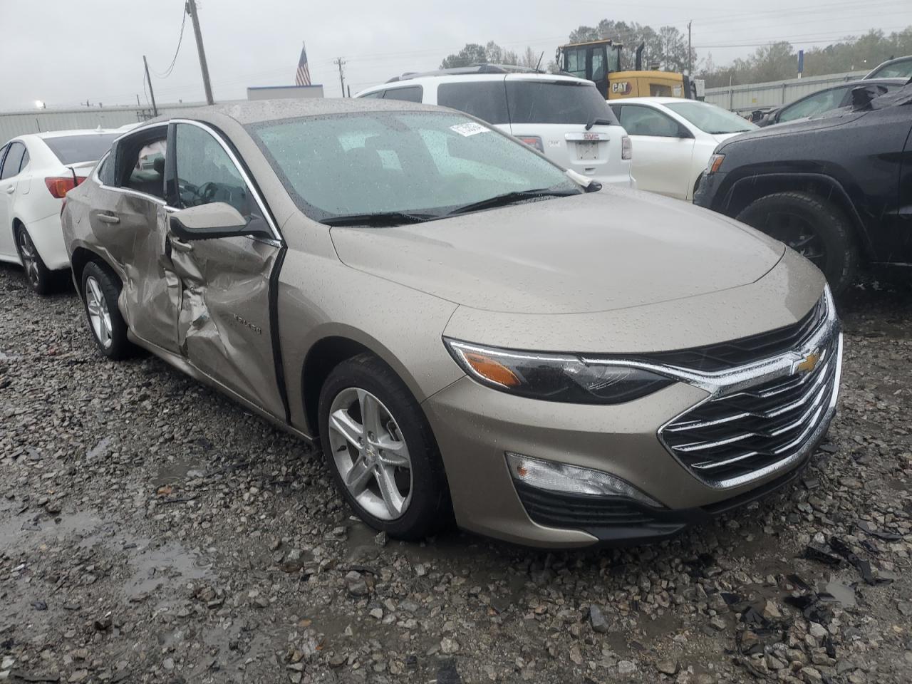 2022 Chevrolet Malibu VIN 1G1ZD5ST7NF135067 Copart auction photo, side damage thumbnail 4