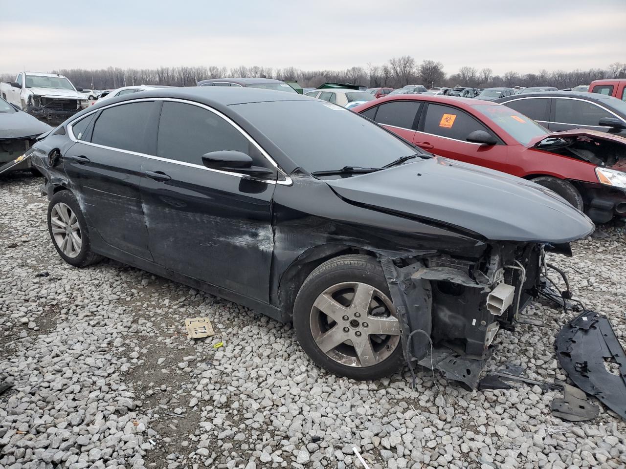 2016 Chrysler 200 VIN 1C3CCCFB4GN194841 Copart auction photo, all over damage thumbnail 4