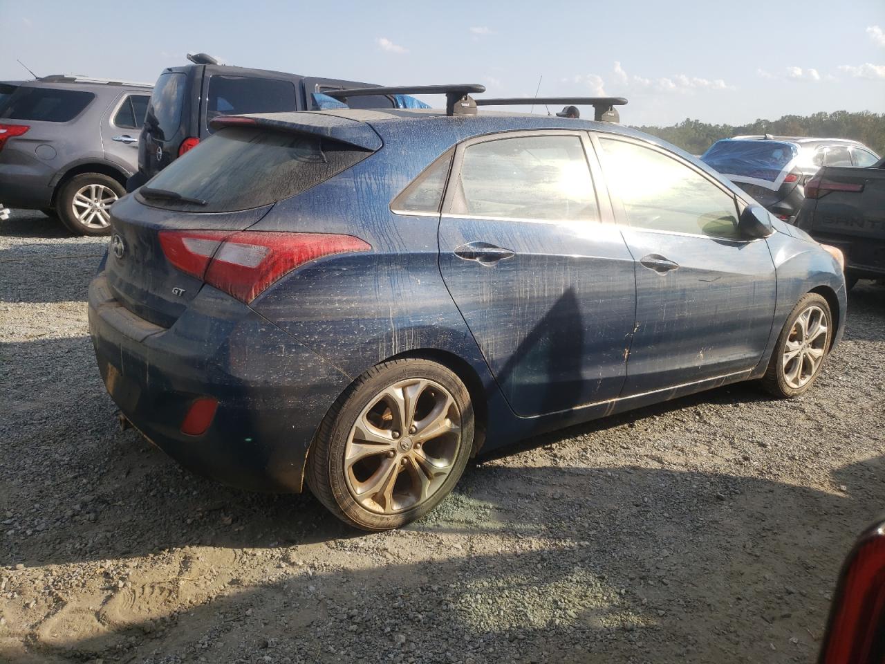 2013 Hyundai Elantra VIN KMHD35LE5DU135045 Copart auction photo, water/flood damage thumbnail 3