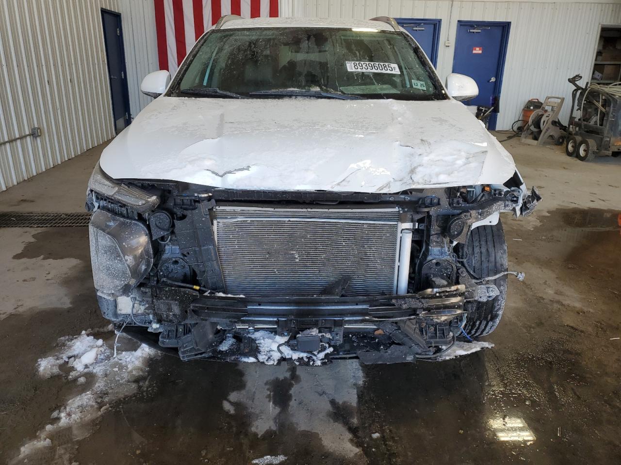 2020 Hyundai Santa Fe VIN 5NMS3CAD8LH284260 Copart auction photo, front end damage thumbnail 5