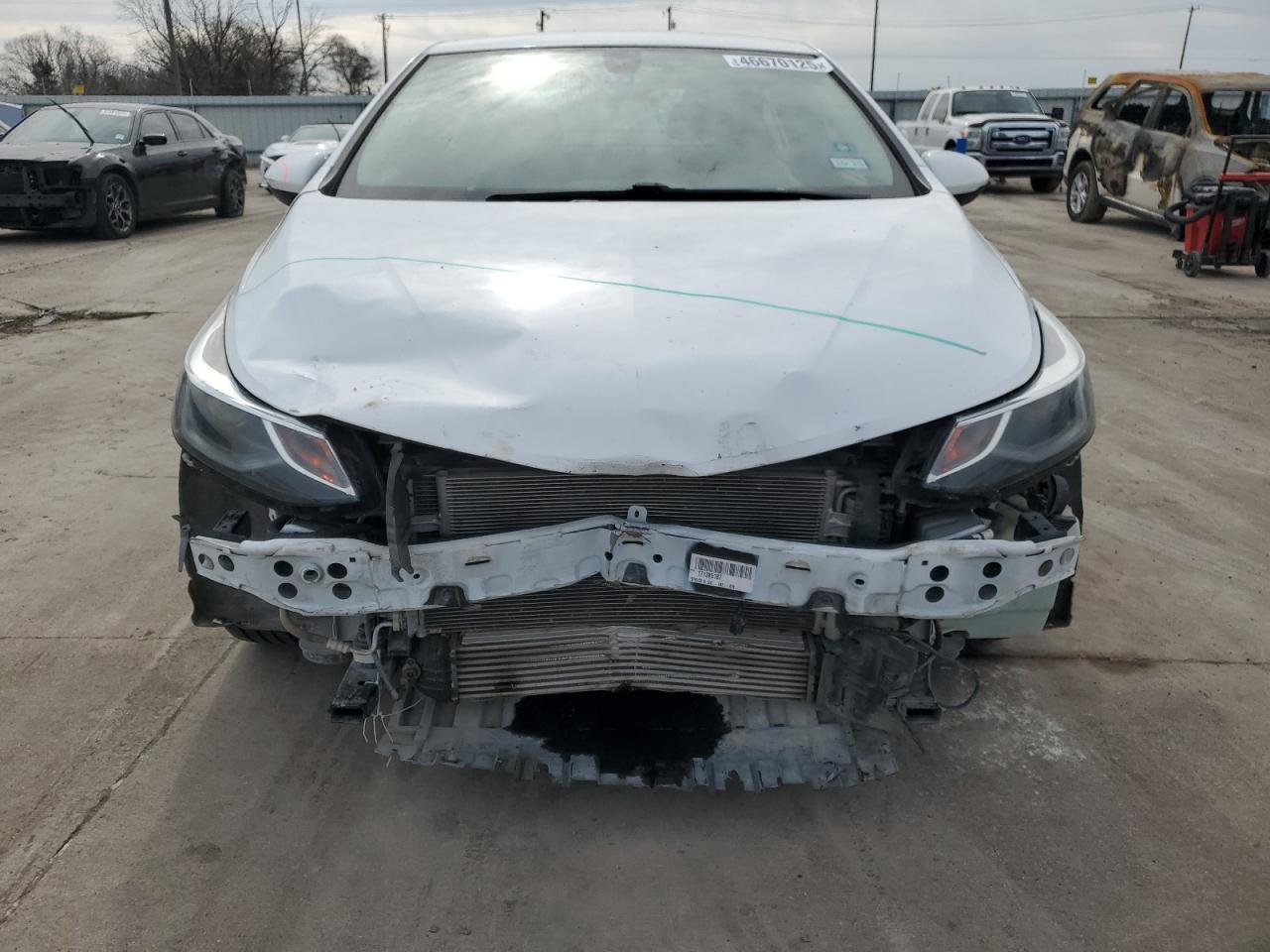 2017 Chevrolet Cruze VIN 1G1BH5SE1H7279283 Copart auction photo, front end damage thumbnail 5