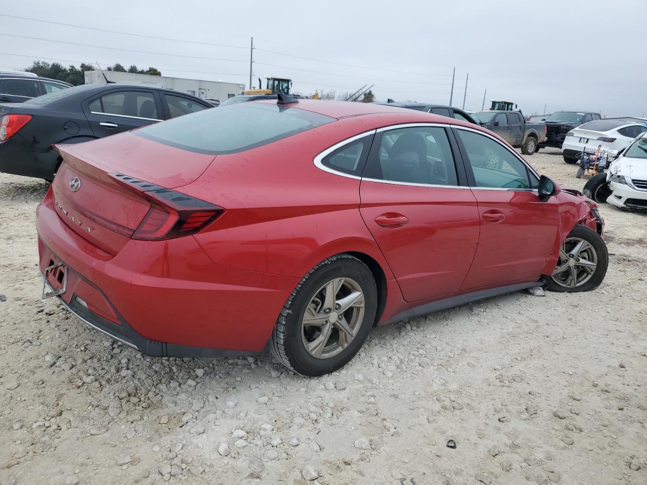 2022 Hyundai Sonata VIN 5NPEG4JA2NH144014 Copart auction photo, front end damage thumbnail 3