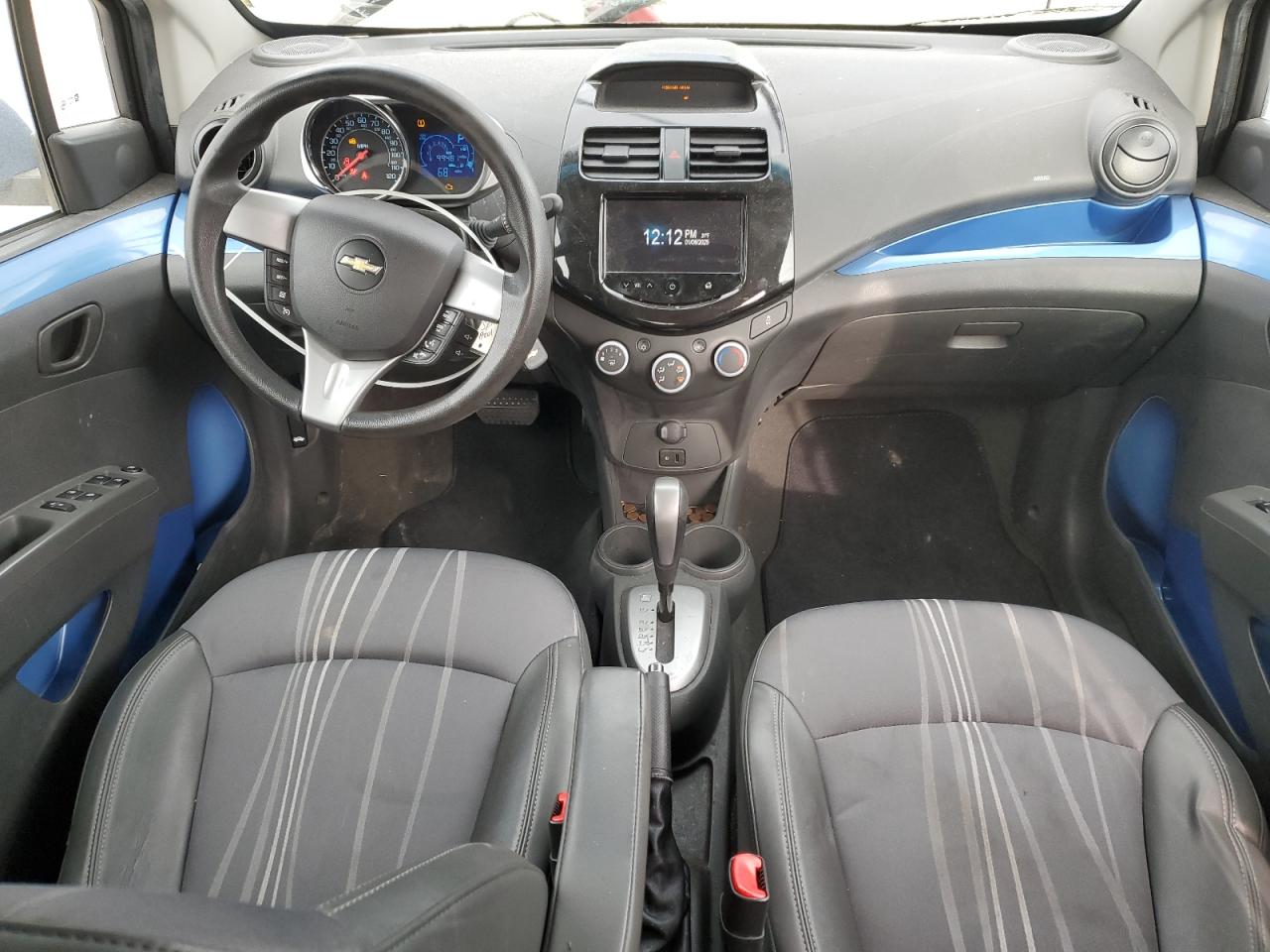 2013 Chevrolet Spark VIN KL8CD6S99DC507878 Copart auction photo, all over damage thumbnail 8