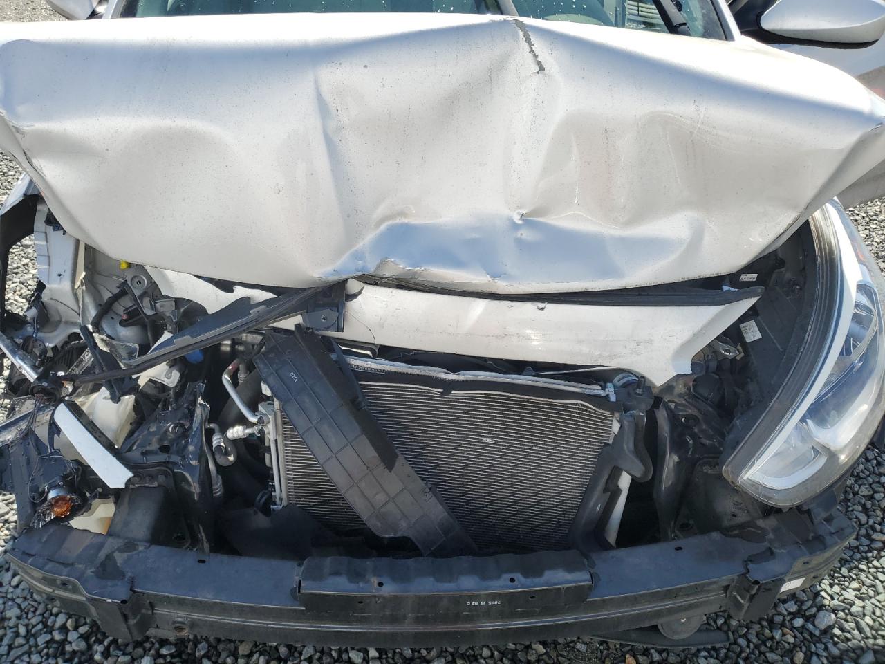 2016 Hyundai Accent VIN KMHCT4AE1GU051611 Copart auction photo, front end / side damage thumbnail 13